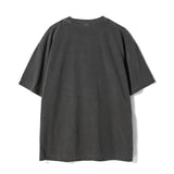 Untitled No Idea Pigment Wash Short Sleeve Washed Black