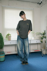 26SS★ Dolphin Hearts Pigment Short Sleeve Tee
