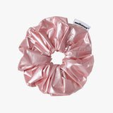 SIMPLE SHINY SCRUNCHIE (PINK)