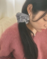 [MADE] ピオニーベルベットヘアシュシュ 8colors *1PCS