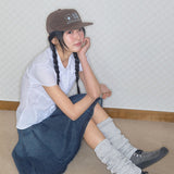 vintage room cap brown