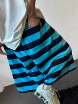 Frisening Stripe Bermuda Shorts 4color