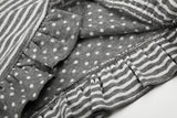Pippa Dot Stripe Layered Tee