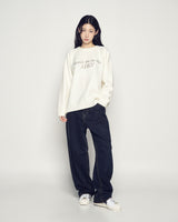 25FW ベーシックロゴニット アイボリー