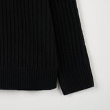 Stoic Henley-Neck Wool Knit (4 Colors)