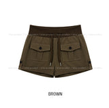 Oko Pocket Banding Roll-up Shorts