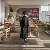 Nice open robe long coat