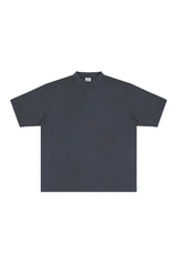 Heavyweight Cotton Mock Neck Tee