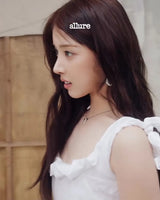 [NMIXX Jiwoo Necklace/Anti-tarnish] Angelic Wand Layered Necklace - Silver Color