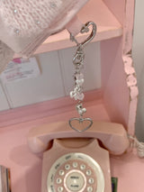 candy heart keychain (keychain only)