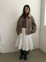[MD Pick] Grunge Leather Mustang Jacket (2color)