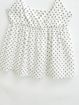 Elsyn Polka Sleeveless Top