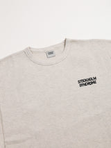 リアルライフワッフル長袖Tシャツ - オートミール