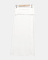 Shuden Stud Maxi Long Skirt