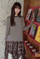 26SS★ パピーストライプ長袖Tシャツ