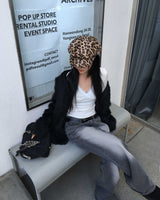 Pocket dark denim pants