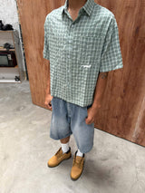 RIPOFFF Checked Boxy Shirts