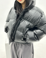 グロッシーパールヌプシショートパッディング - 2 COLOR