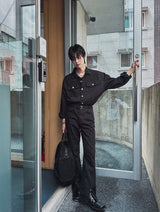 Camper Rivet Crop Cotton Jacket