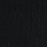 [Unisex] リザーブケーブルオーバーフィットニット [ブラック]