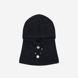 Double String Dot Balaclava (Black)