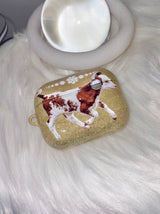 Furry Friends airpods case_Baby cow