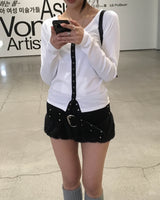 Tape cardigan