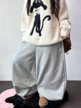 コージーブラッシュドフリース🩵☁️ ポニーバルーンベーシックパンツ☃️ 3カラー