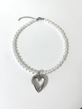 MADE jumbo white necklace
