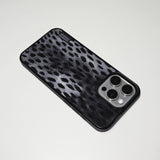Wild Luxe Leopard Phone Case Shadow (BK_MagSafe Glass)