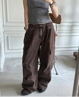 Pigment washing crop t-shirts(4color)