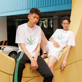 M17101 M. Tシャツ. ビッグウィード ホワイト
