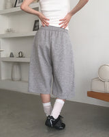Eucal Pintuck Sweat Bermuda Pants