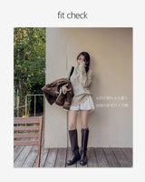 【MADE】オーバーフィットタートルネックニット