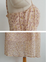 BLOOMING GARDEN CHIFFON DRESS