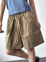 ストロ チェック ポケット バミューダ ショーツ 3カラー
