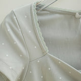 Yuni Dot Ribbon Top
