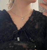 chain charm necklace