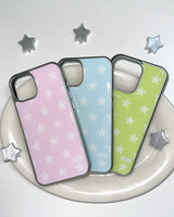 [made] soda jelly star phone case (MagSafe epoxy silver bumper)