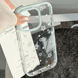 サマーブルーエッジフレッシュムードミニマル iPhone ケース