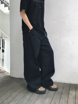 A-N ベーシックワイドデニムパンツ 2C