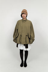 Regular half-neck night jacket (3color)