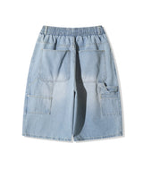 Ethan Carpenter Bermuda denim pants