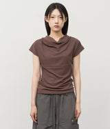 (W)カイラ ジャカード タートル トップ