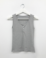 ログヘンリーネックスリーブレストップス (5color)
