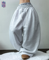 FLEECE🔥HEATER🔥BALLOON WIDE LONG PANTS💚💙💛🩶 7COLOR