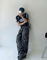 シルバーグロッシーストリングバックパック