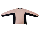 UNISEX ブロックコアVネックジャージスウェットシャツ – 2 COLOR