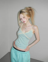 lace trim camisole(3 color)
