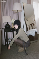 brown leopard belt mini skirt